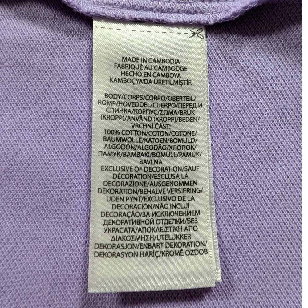 Polo Ralph Lauren Polo Shirt Men XXL Purple Classic Fit Short Sleeve Logo NEW